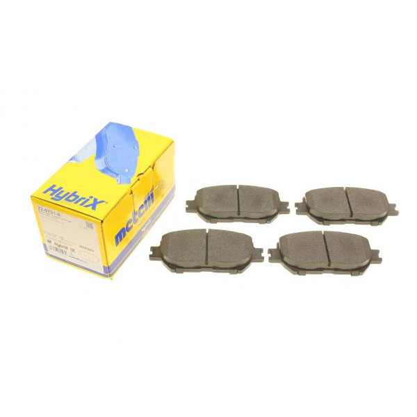 2207510 METELLI Колодки гальмівні (передні) Toyota Camry 01-11/Solara 03-08/Lexus GS 05-11/IS III 13-