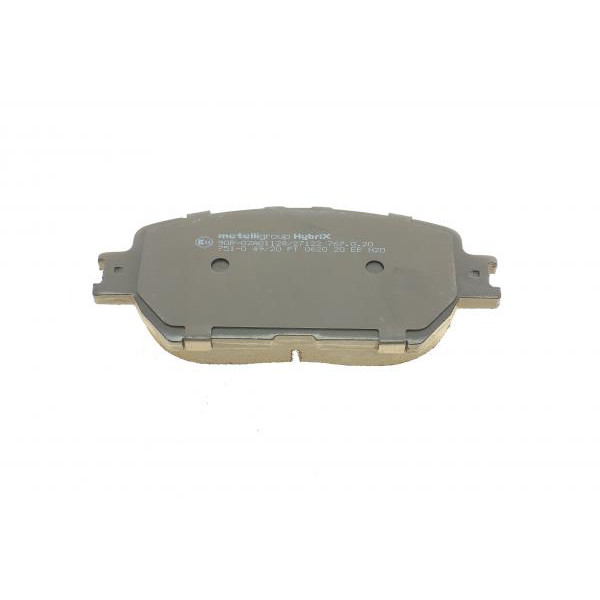 2207510 METELLI Колодки гальмівні (передні) Toyota Camry 01-11/Solara 03-08/Lexus GS 05-11/IS III 13-