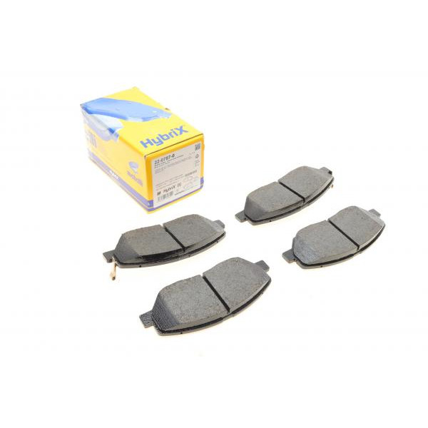 2207870 METELLI Колодки гальмівні (передні) Hyundai Santa Fe II/III/Genesis 06-/Kia Sorento/Ssangyong Korando 09-