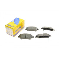 2207940 METELLI Колодки гальмівні (передні) Toyota Auris 06-12/Corolla 06-14