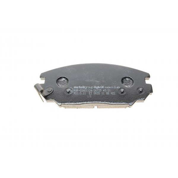 2208850 METELLI Колодки гальмівні (передні) Hyundai Tucson 04-/Sonata 05-10/Grandeur 05-/Kia Opirus 06-