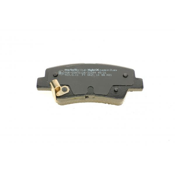 2208860 METELLI Колодки гальмівні (задні) Hyundai Tucson 04-/Elantra/Sonata 05-15/i40/Grandeur/Kia Optima/Soul 10-