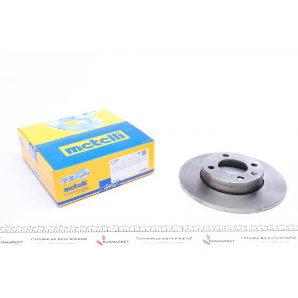 Диск гальмівний (передній) Seat Ibiza 93-99/VW Golf/Passat 74-96/Polo 81-01 (239x10) (повний) METELLI 230054