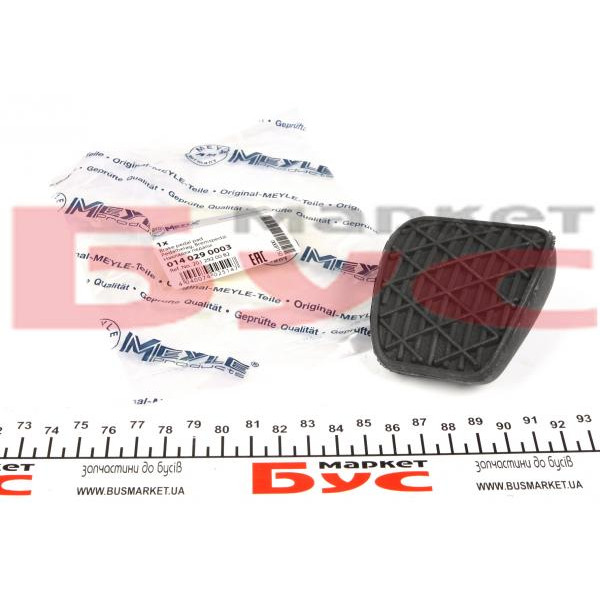 0140290003 MEYLE Накладка педалі гальма MB Sprinter/VW Crafter 06-
