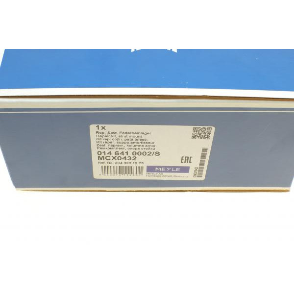 0146410002S MEYLE Подушка амортизатора (переднього) + підшипник MB C-сlass (W204) 1.6-3.5 07-/E-class (W212) 2.2CDI 09-