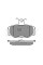 0252098113 MEYLE Колодки гальмівні (задні) Ford Scorpio/Sierra 1.6-2.9 82-02