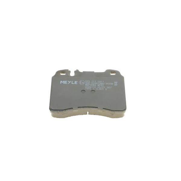 0252115317 MEYLE Колодки гальмівні (передні) MB 190 (W201)/C (W202)/E (A124)/(C124) 88-03
