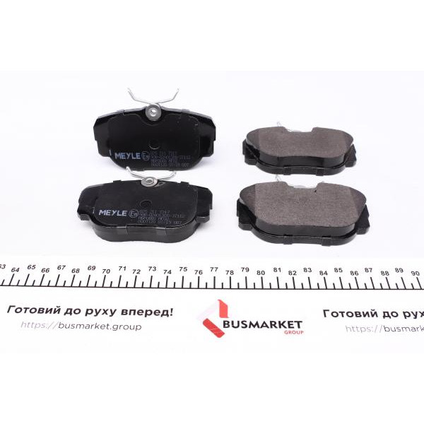 0252117317 MEYLE Колодки гальмівні (передні) BMW 3 (E30)/Z1 1.6-2.7 82-94