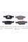 0252141117 MEYLE Колодки гальмівні (передні) Opel Clibra A/Omega B/Vectra A/SAAB 900 II 92-03