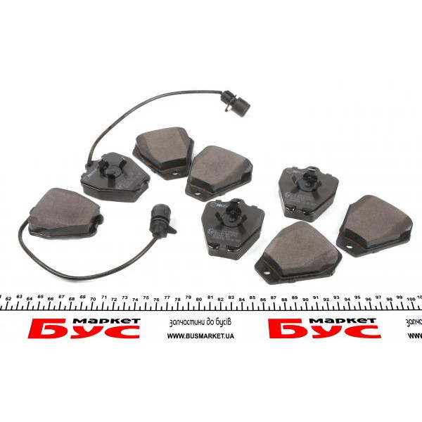 0252145218W MEYLE Колодки гальмівні (передні) Audi A8 94-00