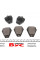 0252145218W MEYLE Колодки гальмівні (передні) Audi A8 94-00