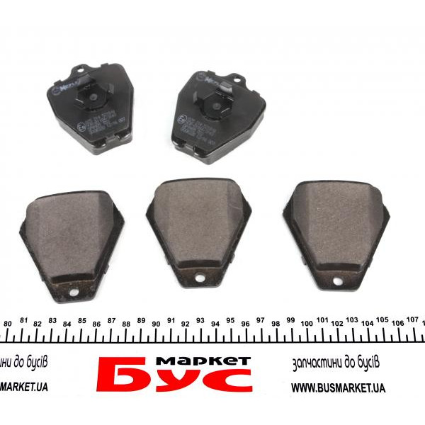 0252145218W MEYLE Колодки гальмівні (передні) Audi A8 94-00