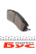 0252149517W MEYLE Колодки гальмівні (передні) Subaru Legacy 89-99/Impreza 92-00 (127.7x54.4)