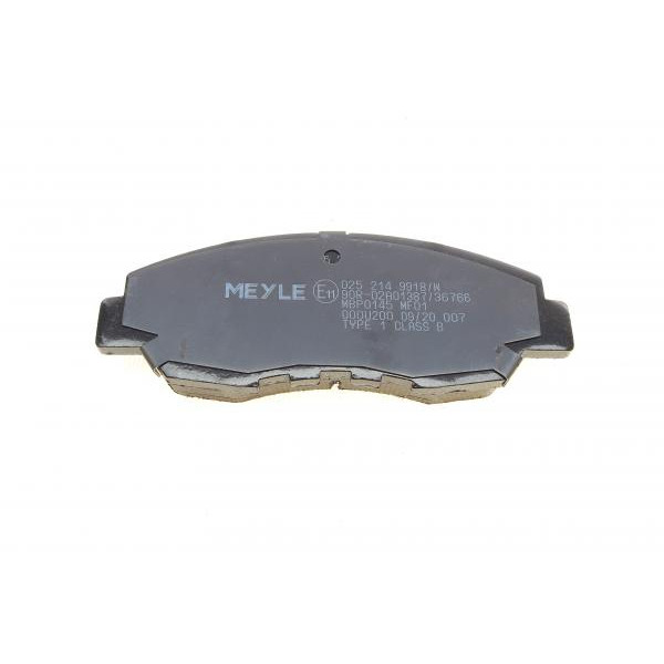 0252149918W MEYLE Колодки гальмівні (передні) Honda Accord lV 89-94 (Akebono)