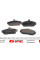 0252151518W MEYLE Колодки гальмівні (передні) Honda Civic VI/VII -05