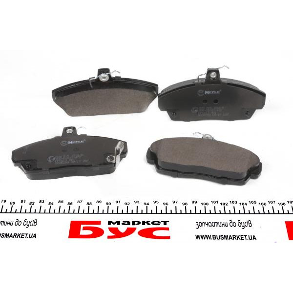 0252151518W MEYLE Колодки гальмівні (передні) Honda Civic VI/VII -05