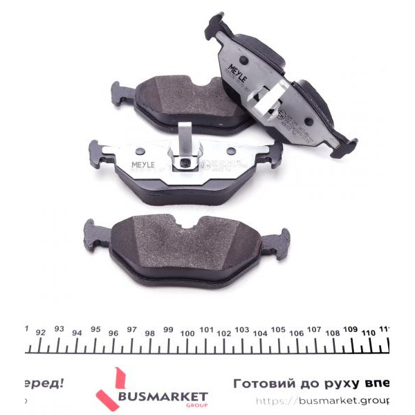 0252193417PD MEYLE Колодки гальмівні (задні) BMW 3 (E36/E46) 90-05 (Ate)