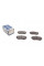 0252194516 MEYLE Колодки гальмівні (передні) Seat Cordoba/Ibiza/VW Caddy/Golf/Polo 91-04/Passat B3/B4 88-97