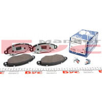 0252198018PD MEYLE Колодки гальмівні (передні) Renault Kangoo 98- (Bosch) (Platinum)