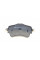 0252218719 MEYLE Колодки гальмівні (передні) BMW 2 (F45/F46) 1.5/2.0 13-/Mini Cooper 13-