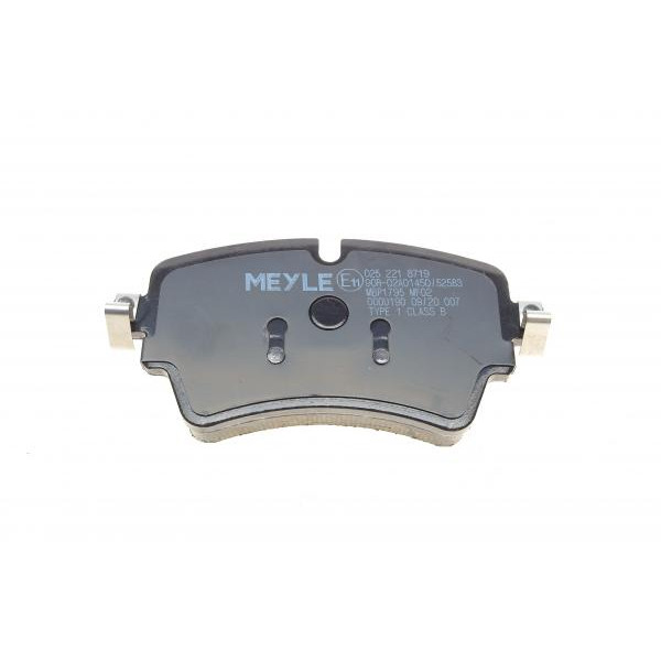 0252218719 MEYLE Колодки гальмівні (передні) BMW 2 (F45/F46) 1.5/2.0 13-/Mini Cooper 13-