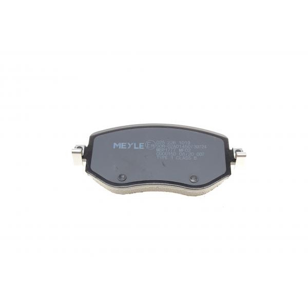 0252261019 MEYLE Колодки гальмівні (передні) Renault Megane IV 15-