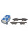 0252274816 MEYLE Колодки гальмівні (передні) Ford Fiesta 1.0-1.5 17-