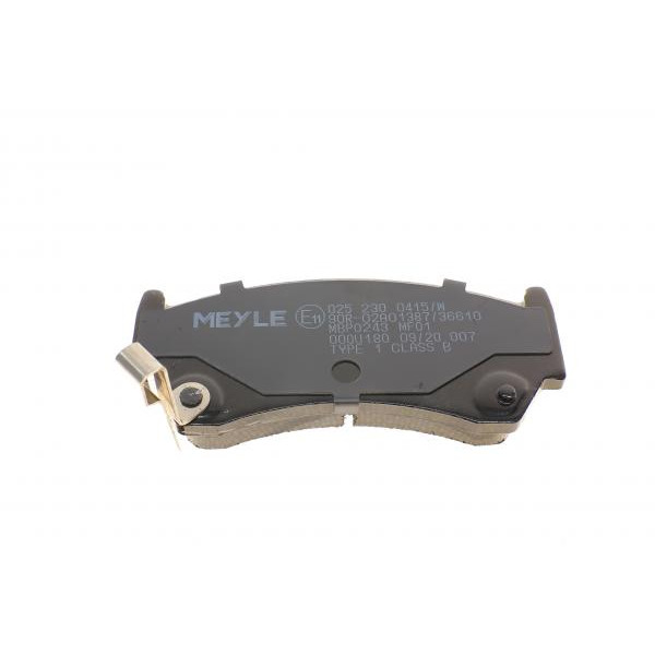 0252300415W MEYLE Колодки гальмівні (передні) Nissan Almera 1.4/1.6/2.0D 95-00 к-кт