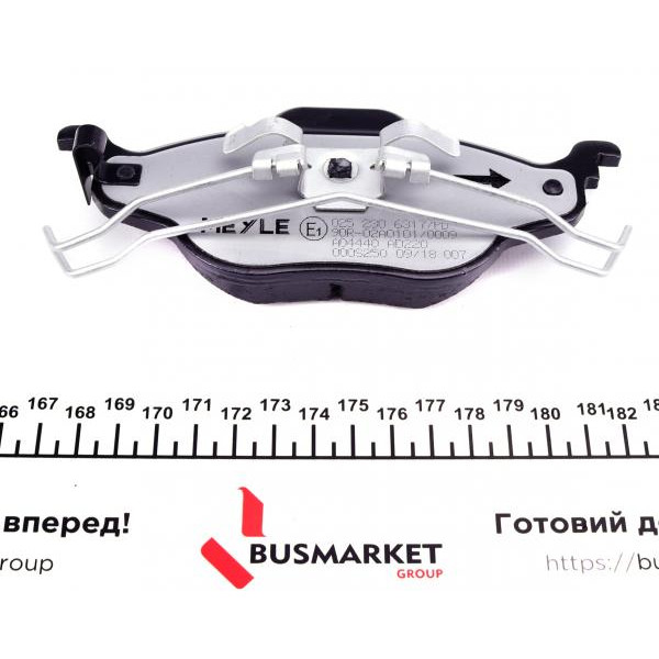 0252306317PD MEYLE Колодки гальмівні (передні) Opel Astra G/Zafira A 98-09