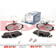 0252312419PD MEYLE Колодки гальмівні (передні) Citroen Berlingo/Peugeot Partner 96- (Platinum)