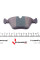 0252318320PD MEYLE Колодки гальмівні (передні) BMW 3 (E46) 00-