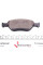 0252320217W MEYLE Колодки гальмівні (передні) Toyota Yaris 05-