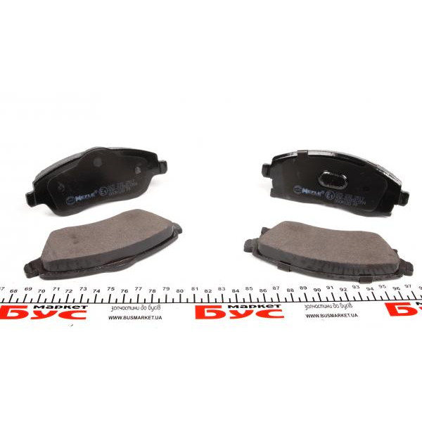 0252322517 MEYLE Колодки гальмівні (передні) Opel Combo 01-04