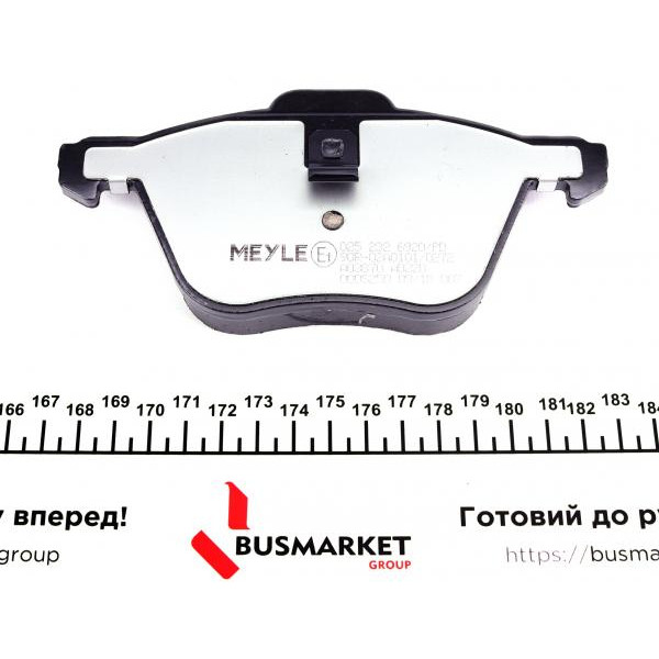 0252326920PD MEYLE Колодки гальмівні (передні) Seat Alhambra/VW Sharan 1.8-1.9 TDI 95-10 (з датчиками)