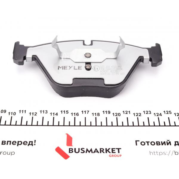 0252334720PD MEYLE Колодки гальмівні (передні) BMW 5 (E60)/6 (E64)/7 (E65) 01- (Ate)