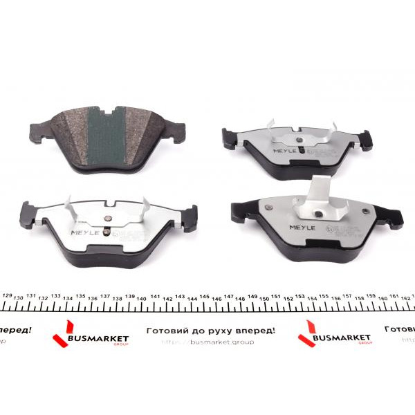 0252334720PD MEYLE Колодки гальмівні (передні) BMW 5 (E60)/6 (E64)/7 (E65) 01- (Ate)