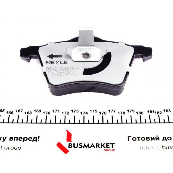 0252341819PD MEYLE Колодки гальмівні (передні) Seat Alhambra/VW Sharan 1.8-1.9TDI 95-10 (Ate)