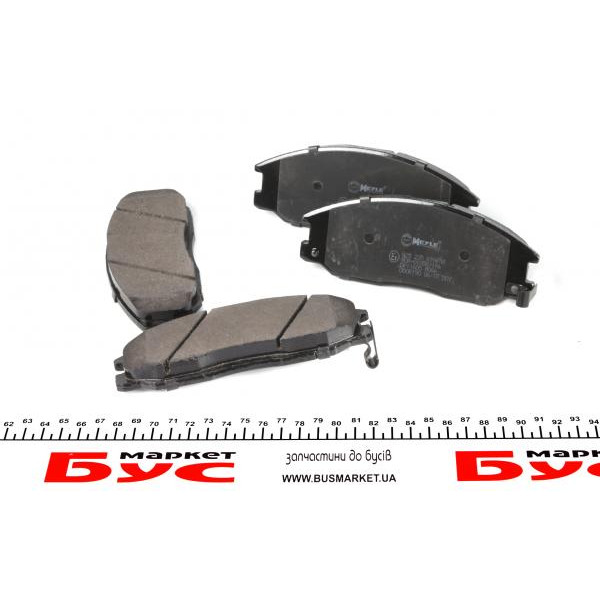 0252356916W MEYLE Колодки гальмівні (передні) Hyundai Santa Fe/Trajet 01-08