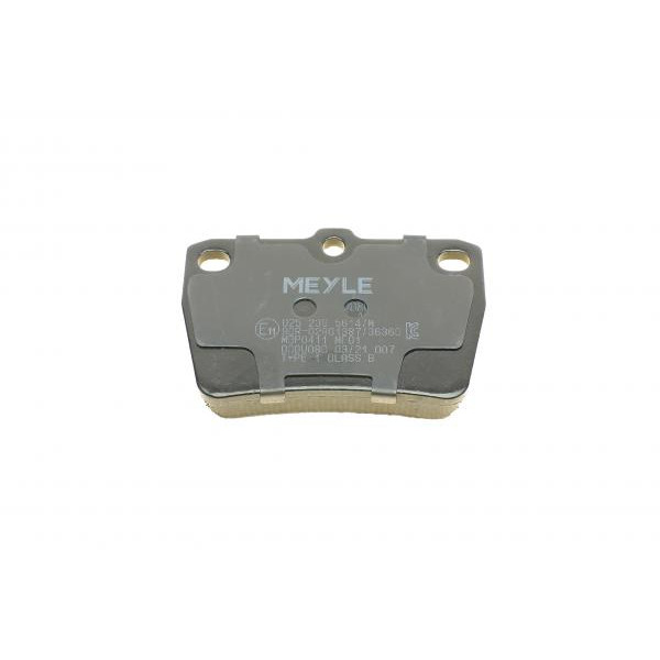 0252365614W MEYLE Колодки гальмівні (задні) Toyota Rav4 II 00-05 (Akebono)
