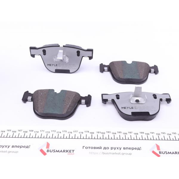 0252373017PD MEYLE Колодки гальмівні (задні) BMW 5 (E60/65)/X5 (E70/F15)/X6 (E71/E72) 3.0-4.4 08-