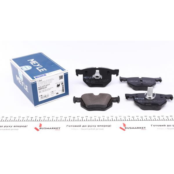 0252373217 MEYLE Колодки гальмівні (задні) BMW 5 (E60/E61)/6 (E63/E64) 03- (ATE)