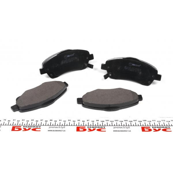 0252376819W MEYLE Колодки гальмівні (передні) Toyota Avensis/Corolla 03-09