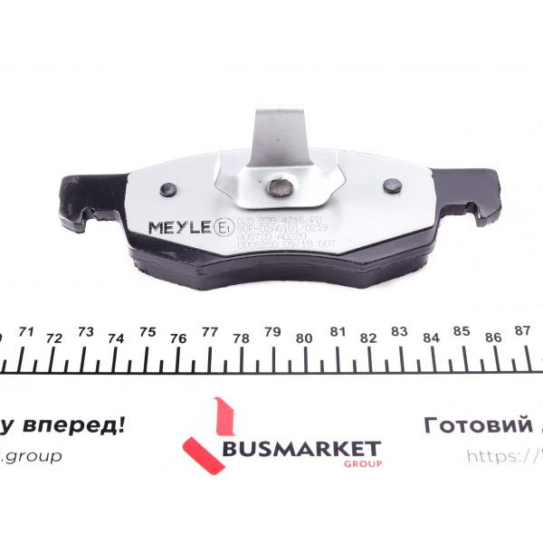 0252384218PD MEYLE Колодки гальмівні (передні) Fiat Doblo 01- (Ate)