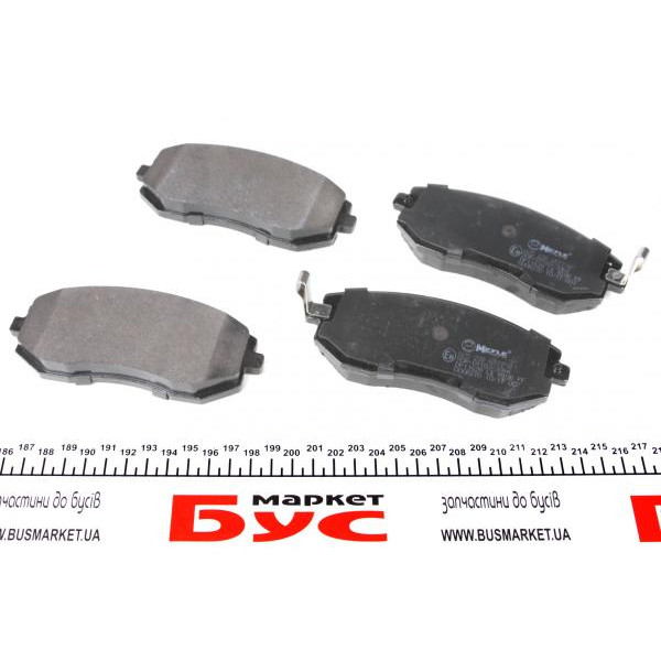 0252386517W MEYLE Колодки гальмівні (передні) Subaru BRZ/Forester/Impreza/Legacy/Outback/XV/Toyota GT 86 1.5-2.5 08-