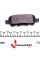 0252387114PD MEYLE Колодки гальмівні (задні) Renault Koleos/Nissan Juke/Leaf/Qashqai/X-Trail/Suzuki 08- (Akebono)
