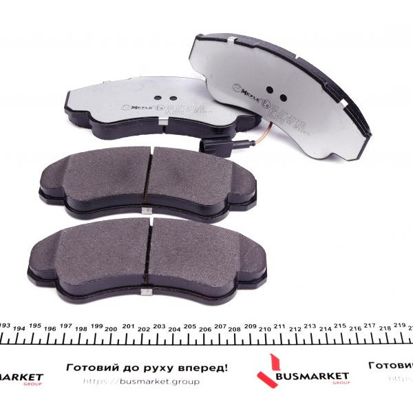 0252391919PD MEYLE Колодки гальмівні (передні) Citroen Jumper/Fiat Ducato/Peugeot Boxer 02- R16