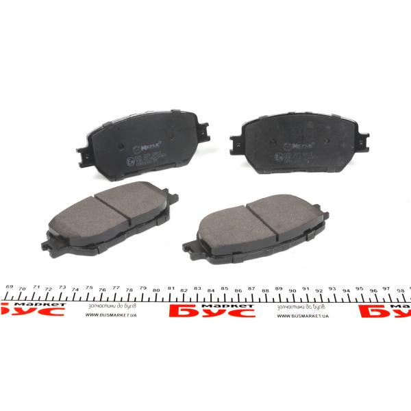 0252392817 MEYLE Колодки гальмівні (передні) Toyota Camry 01-06 (131.6x58.3)