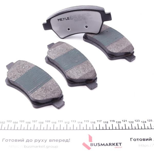 0252393018PD MEYLE Колодки гальмівні (передні) Renault Kangoo 4x4 01-