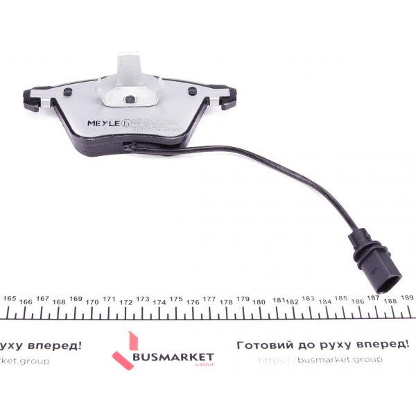 0252395020PD MEYLE Колодки гальмівні (передні) Audi A4/A6/A8 02- (з датчиками) (Ate-Teves)