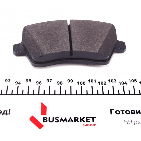 0252397317PD MEYLE Колодки гальмівні (передні) Renault Kangoo 08- (TRW)